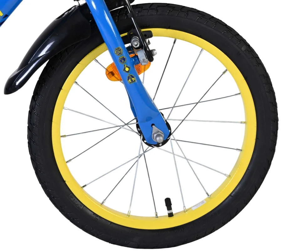 Rubble & Crew Kinderfiets – Jongens – 16 inch – Blauw – Twee handremmen — foto 3