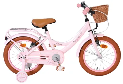Volare Ashley Kinderfiets - Meisjes - 16 inch - Roze - Twee Handremmen