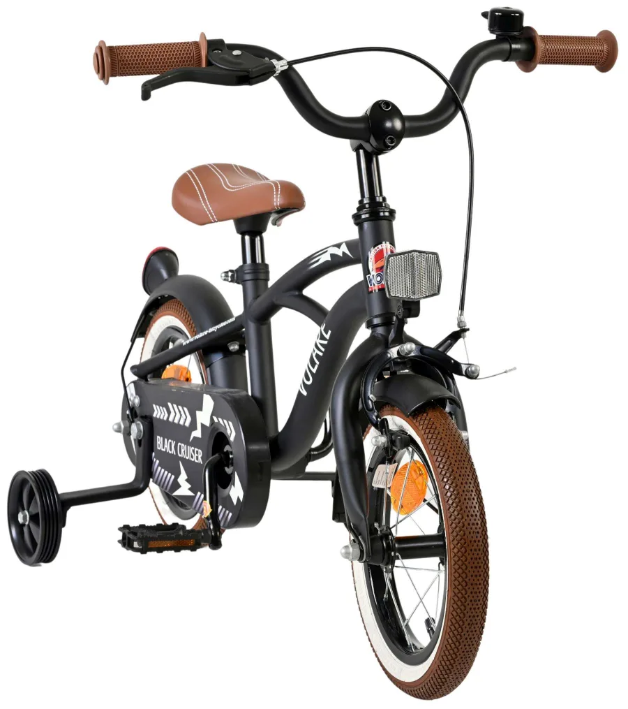 Volare Black Cruiser Kinderfiets – Jongens – 12 inch – Zwart — foto 7
