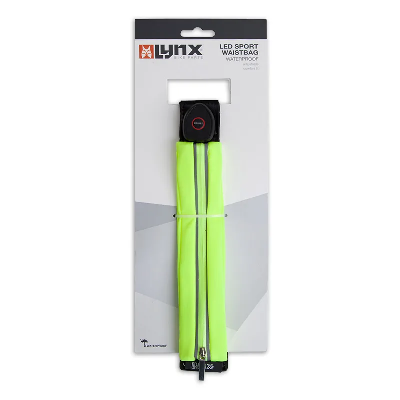 Reflecterende LED heuptas / hardloopriem USB — foto 2
