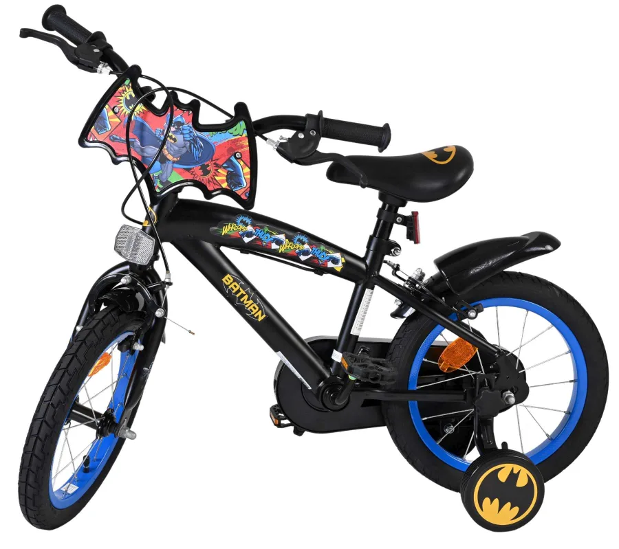 Batman Kinderfiets – Jongens – 14 inch – Zwart – Twee handremmen — foto 8