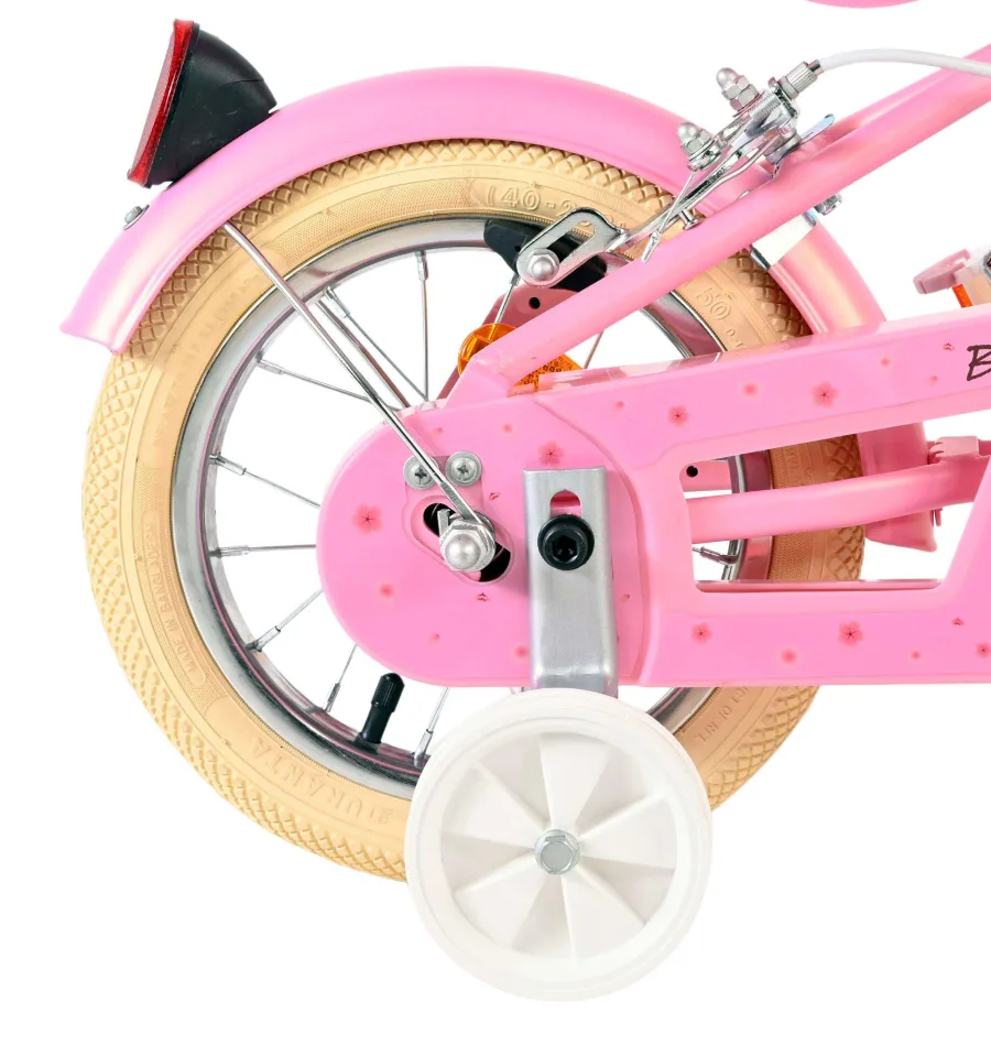 Volare Blossom Kinderfiets – Meisjes – 12 inch – Roze – Twee handremmen — foto 2