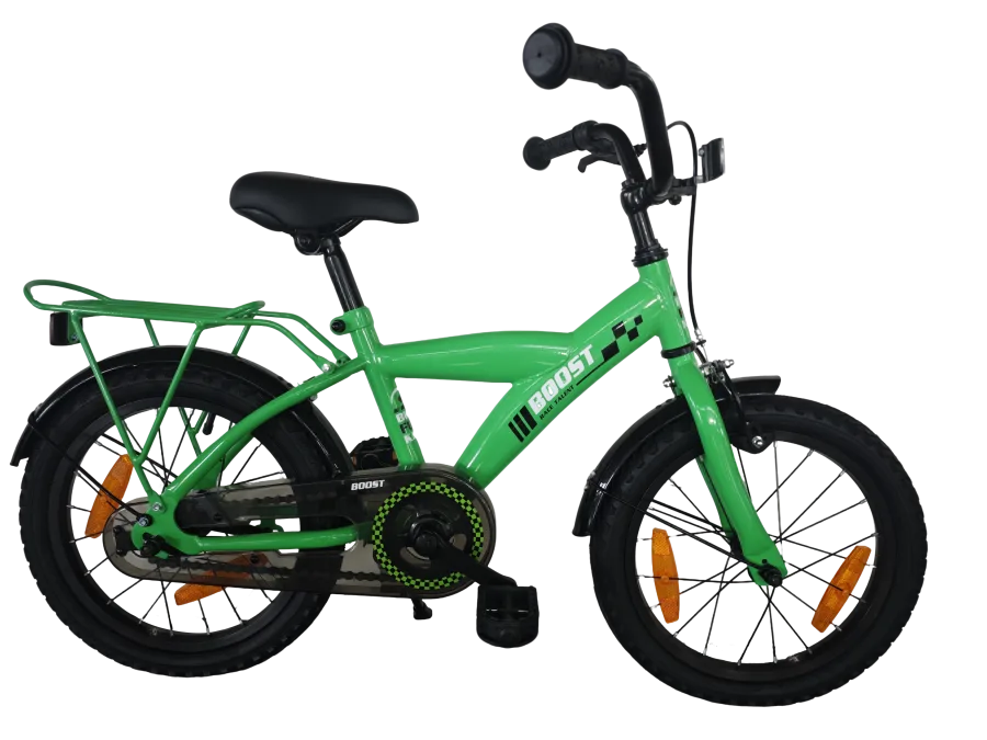 Children's bike Bikefun Boost 16 inch with coaster brake - Green