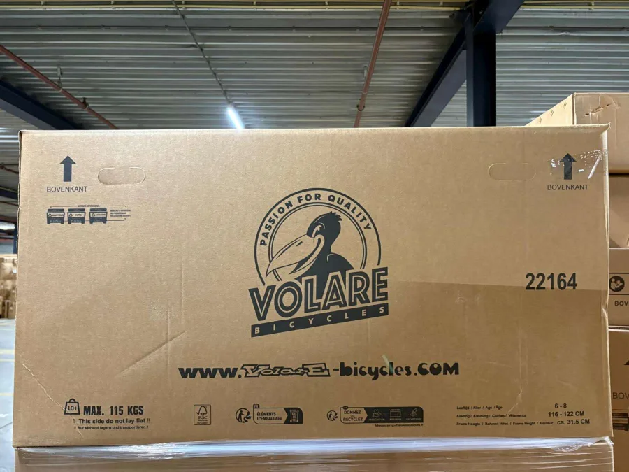 Volare XC Race Kinderfiets – 20 inch – Nexus 3 – Rood/Grijs — foto 5