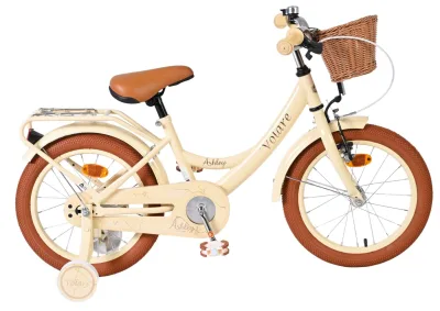 Volare Ashley Kinderfiets - Meisjes - 16 inch - Creme