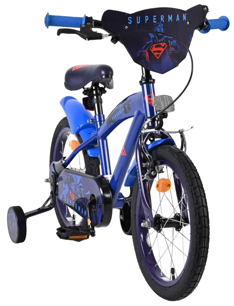 Superman Kinderfiets – Jongens – 16 inch – Blauw — foto 7
