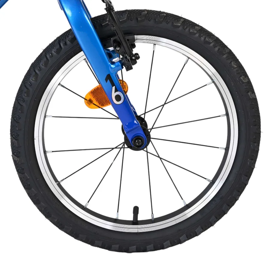 Volare Venom Kinderfiets – Jongens – 16 inch – Blauw- Twee Handremmen — foto 3
