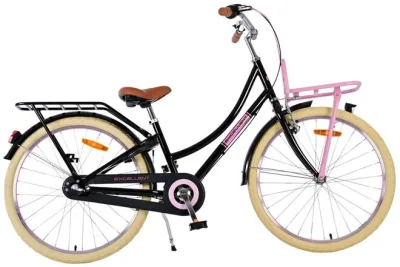 Volare Excellent Kinderfiets – Meisjes – 24 inch – Zwart – 3 Versnellingen