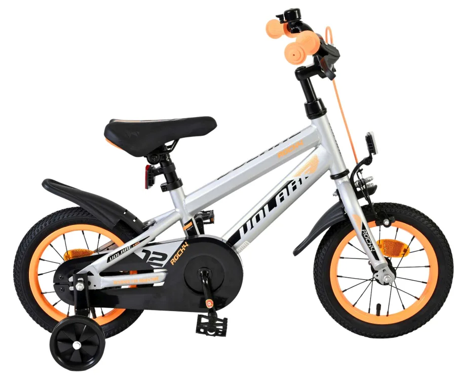 Volare Rocky Kinderfiets - Jongens - 12 inch - Grijs