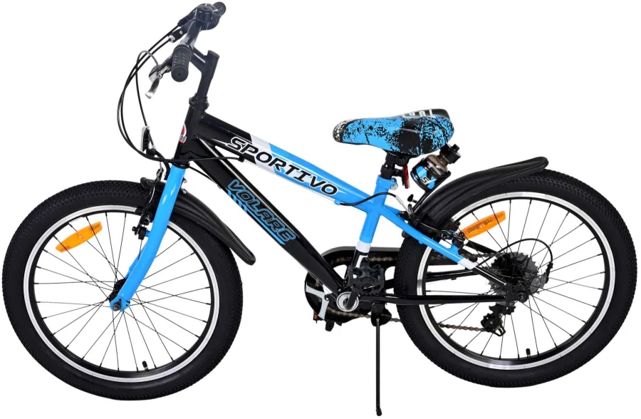 Volare Sportivo Kinderfiets – Jongens – 20 inch – Blauw – 7 versnellingen — foto 12