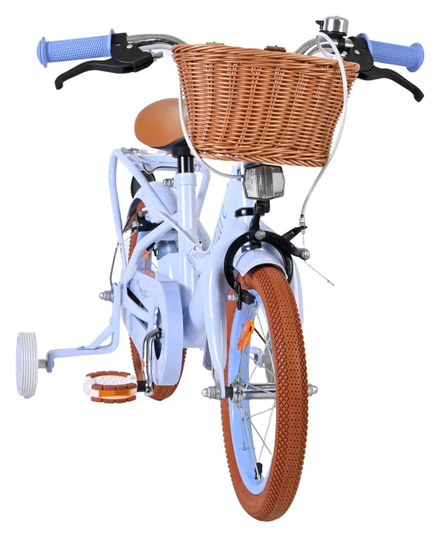 Volare Ashley Kinderfiets – Meisjes – 14 inch – Pastel Blauw – Twee Handremmen — foto 7