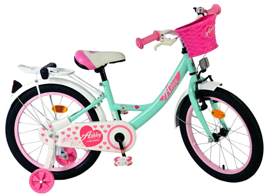 Volare Ashley Kinderfiets – Meisjes – 18 inch – Groen — foto 12