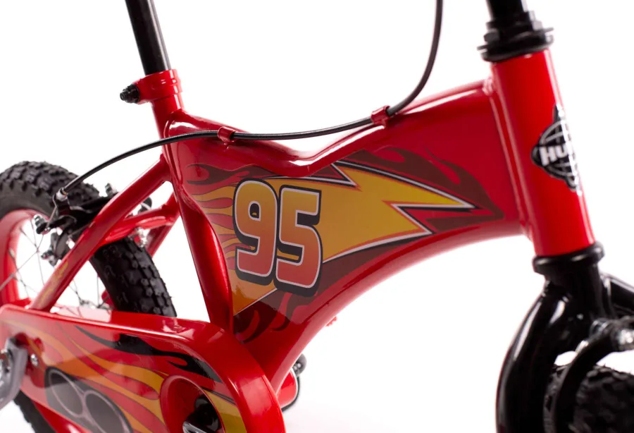 Disney Cars Kinderfiets – Jongens – 14 inch – Rood – Twee handremmen — foto 6