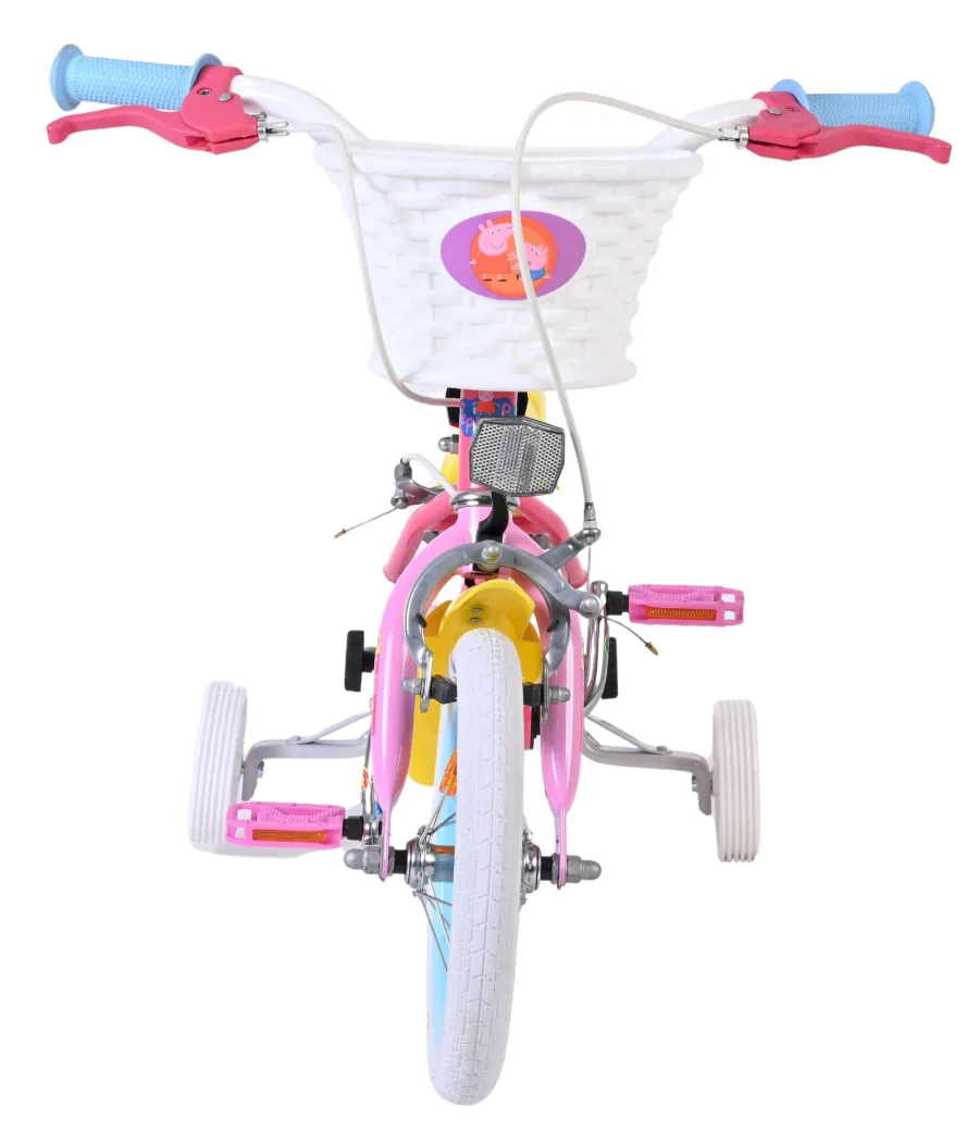 Peppa Pig Kinderfiets – Meisjes – 12 inch – Roze – Twee handremmen — foto 8