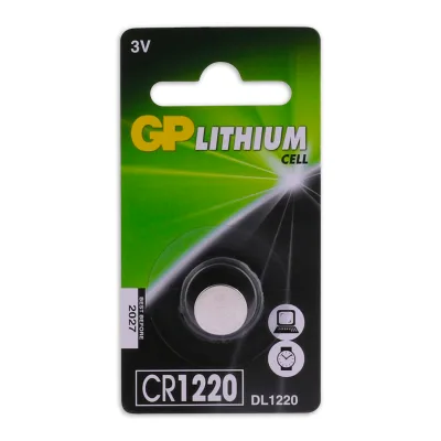 CR1220 Lithium-knoopcel 3V 1PK