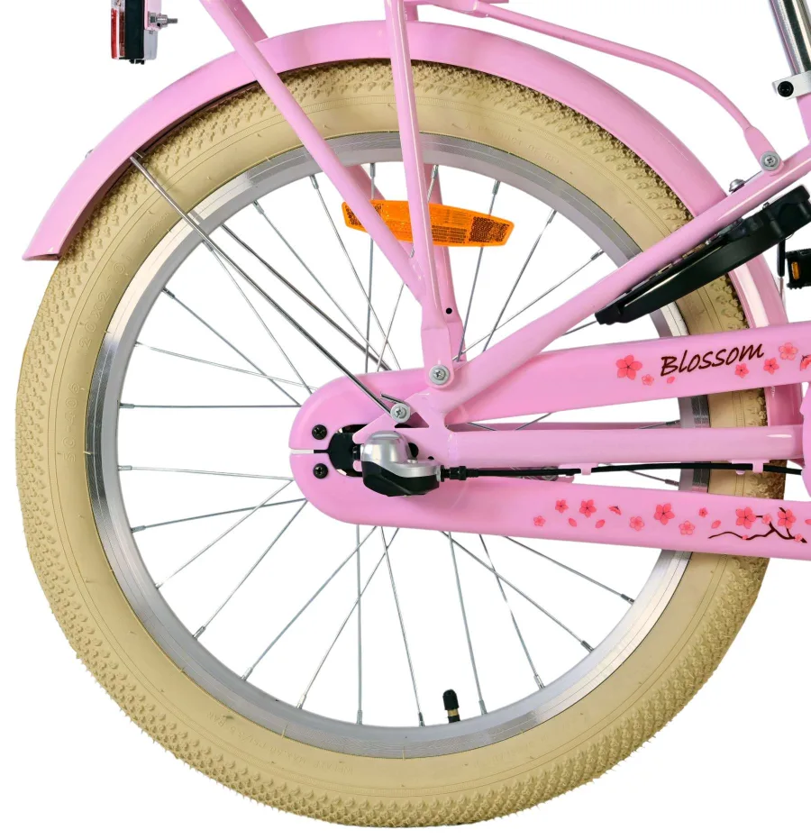 Volare Blossom Kinderfiets – Meisjes – 20 inch – Roze – Nexus 3 versnellingen — foto 3