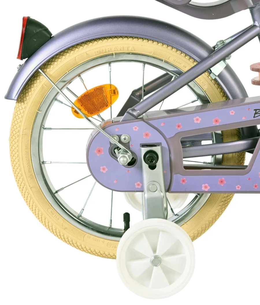 Volare Blossom Kinderfiets – Meisjes – 14 inch – Paars — foto 2