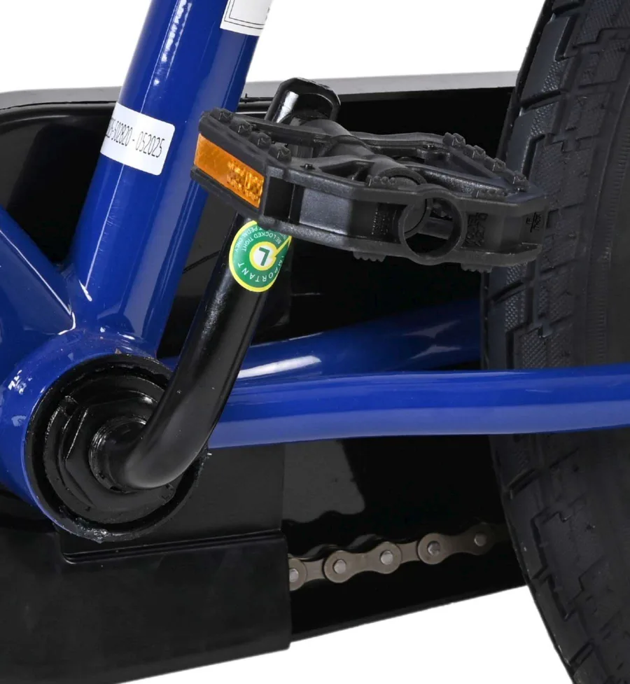 Superman Kinderfiets – Jongens – 16 inch – Blauw – Twee handremmen — foto 11