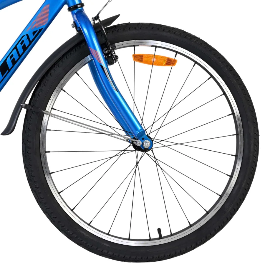 Volare Explorer Kinderfiets – Jongens – 24 inch – Blauw/Oranje — foto 3