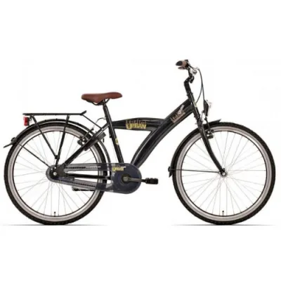 Kinderfiets 24″ Bikefun Urban Shimano Nexus 3 Zwart