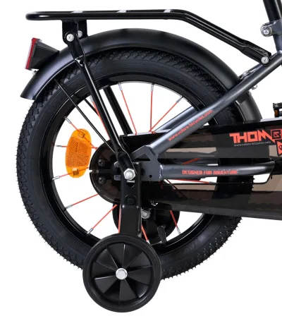 Volare Thombike Kinderfiets – Jongens – 14 inch – Oranje/Grijs