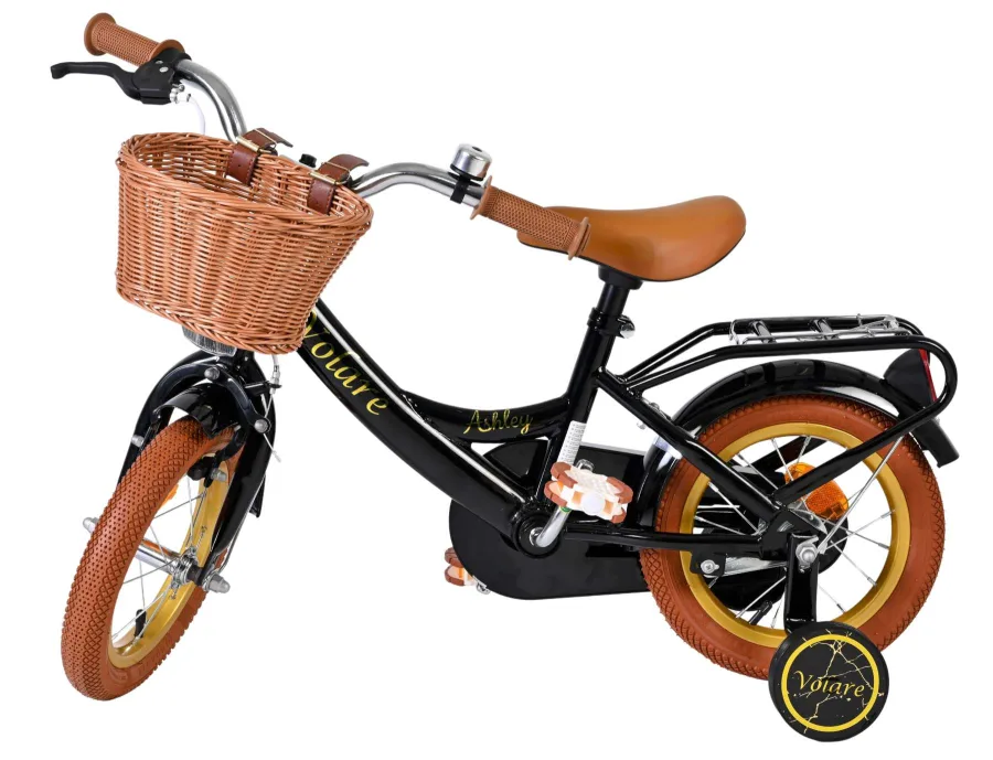 Volare Ashley Kinderfiets – Meisjes – 12 inch – Zwart — foto 10