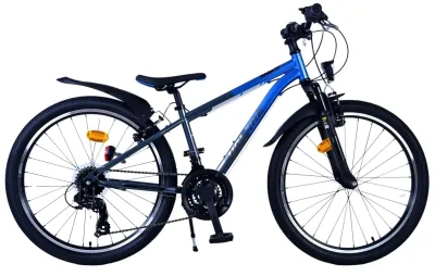 Volare XC Race Kinderfiets – 24 inch – 21 speed – Blauw/Grijs