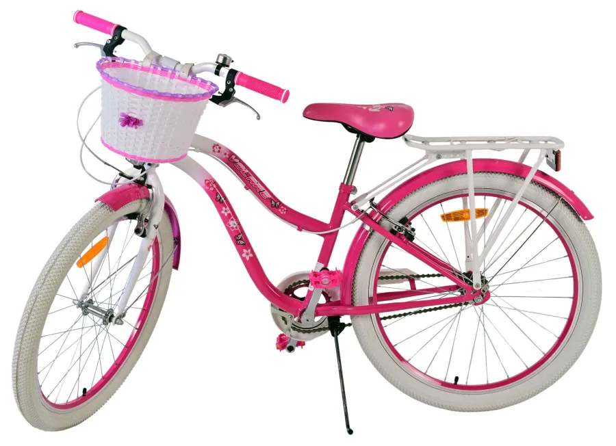 Volare Lovely Kinderfiets – Meisjes – 24 inch – Roze – Twee handremmen — foto 11