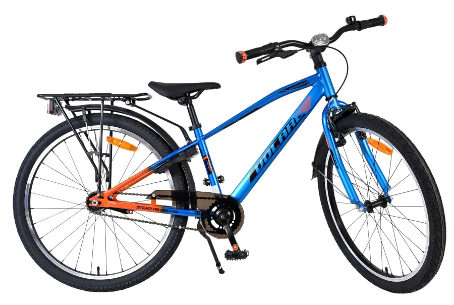 Volare Explorer Kinderfiets – Jongens – 24 inch – Blauw/Oranje — foto 10
