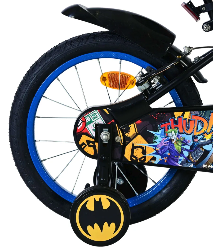 Batman Kinderfiets – Jongens – 16 inch – Zwart – 2 handremmen — foto 2