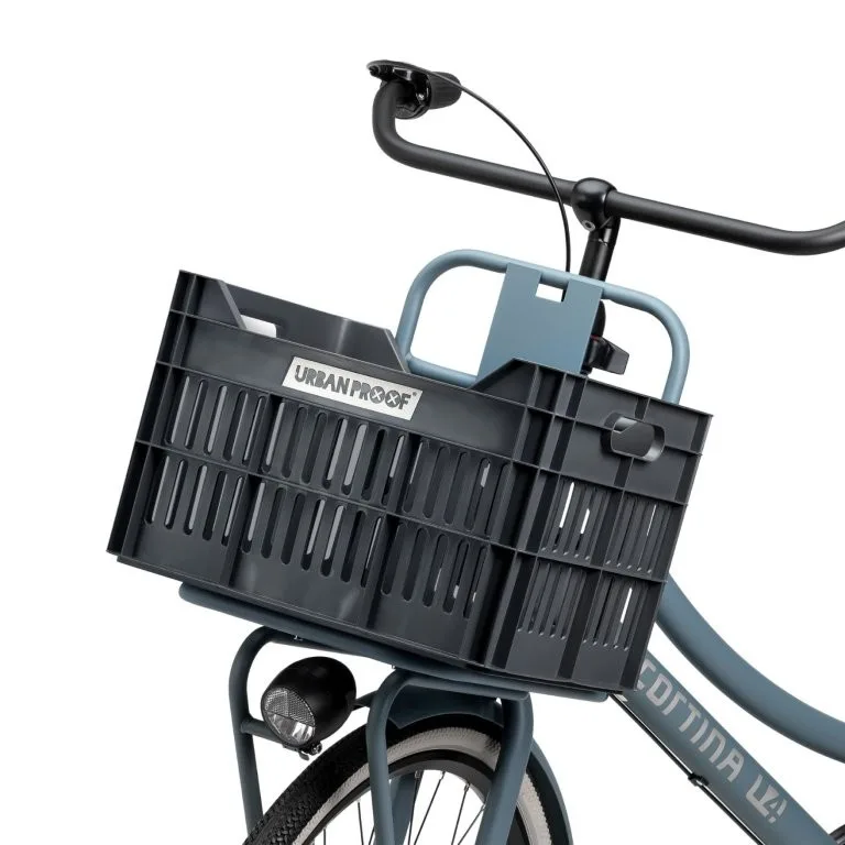 Gerecyclede Fietskrat Urban Proof Click 30 Liter As grijs — foto 14
