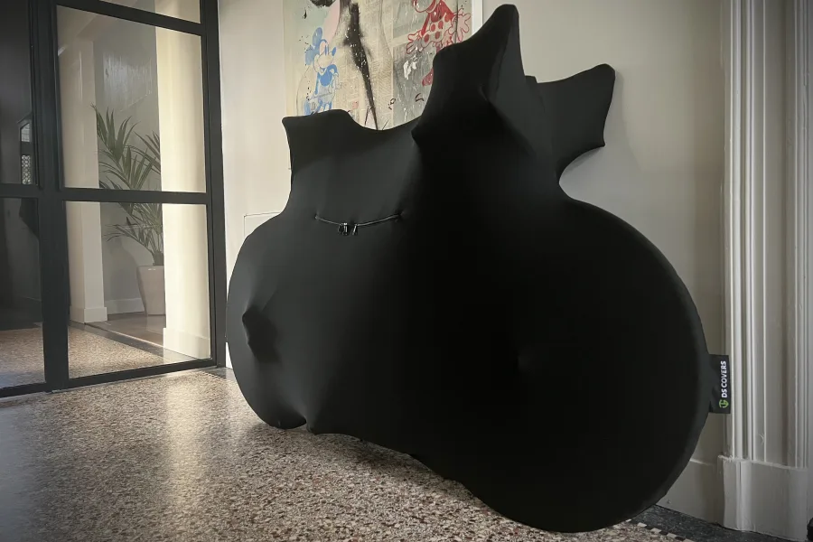 Fietssok DS Covers TRANSPORT - geschikt voor race- of gravelbikes - zwart — foto 3