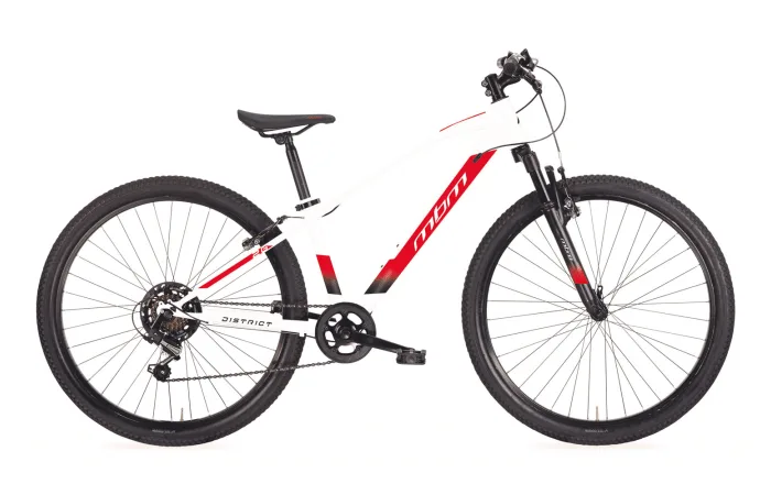 MBM Jongens Mountainbike 26 Inch District 7V Wit Rood