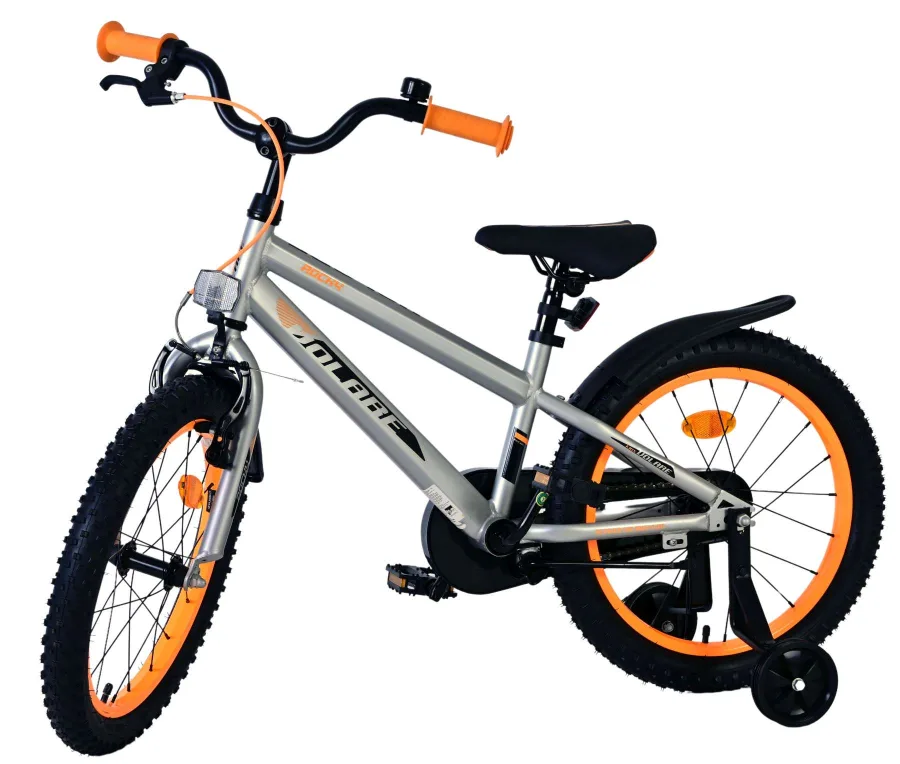 Volare Rocky Kinderfiets – Jongens – 18 inch – Grijs — foto 10