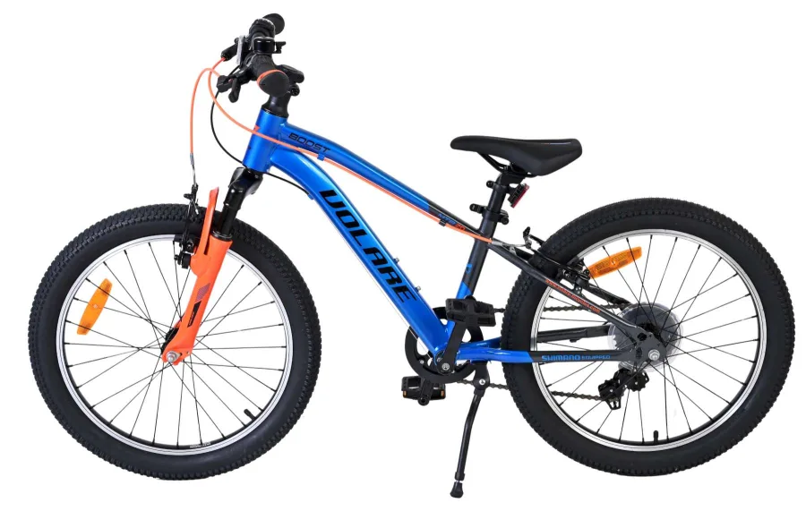 Volare Boost Kinderfiets - 20 inch - Blauw Oranje - 7 versnellingen — foto 8