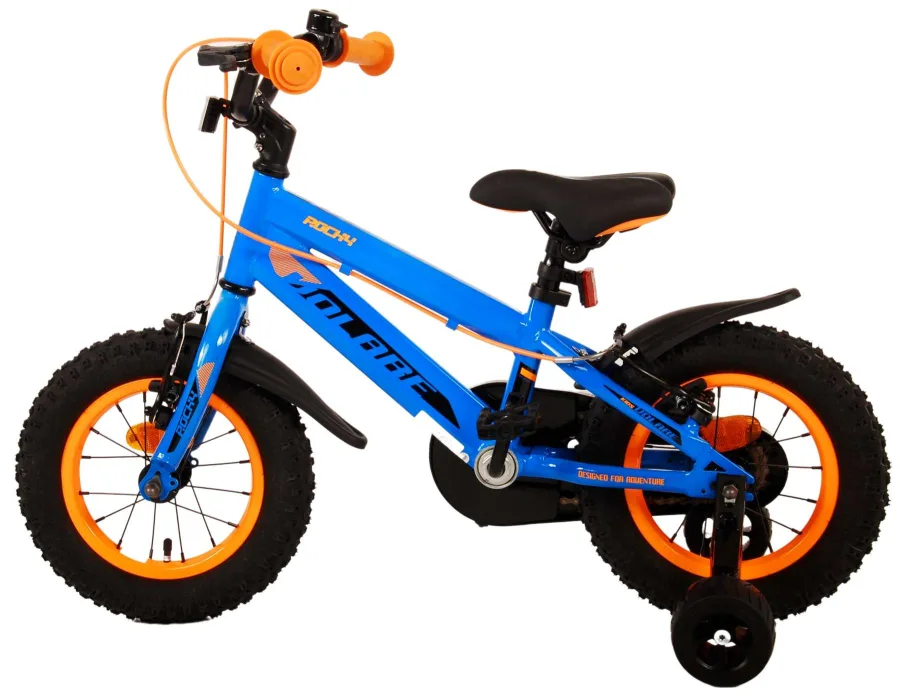 Volare Rocky Kinderfiets – Jongens – 12 inch – Blauw – Twee handremmen — foto 13