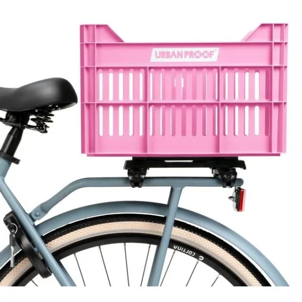 Gerecyclede Fietskrat Urban Proof Click 30 Liter Fel roze — foto 4