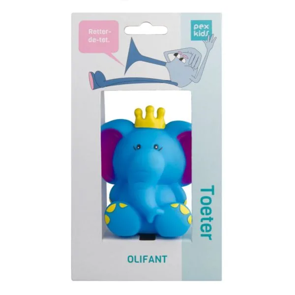 Fietstoeter PexKids Olifant – blauw — foto 2
