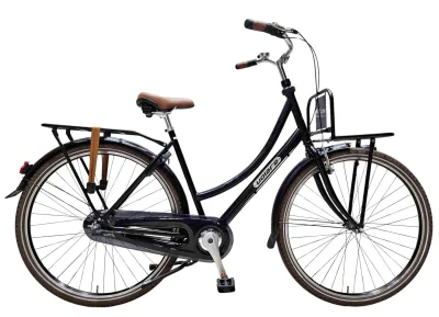 Volare Oma Classic Kinderfiets - Meisjes - 28 inch - M - Zwart - Shimano Nexus 3
