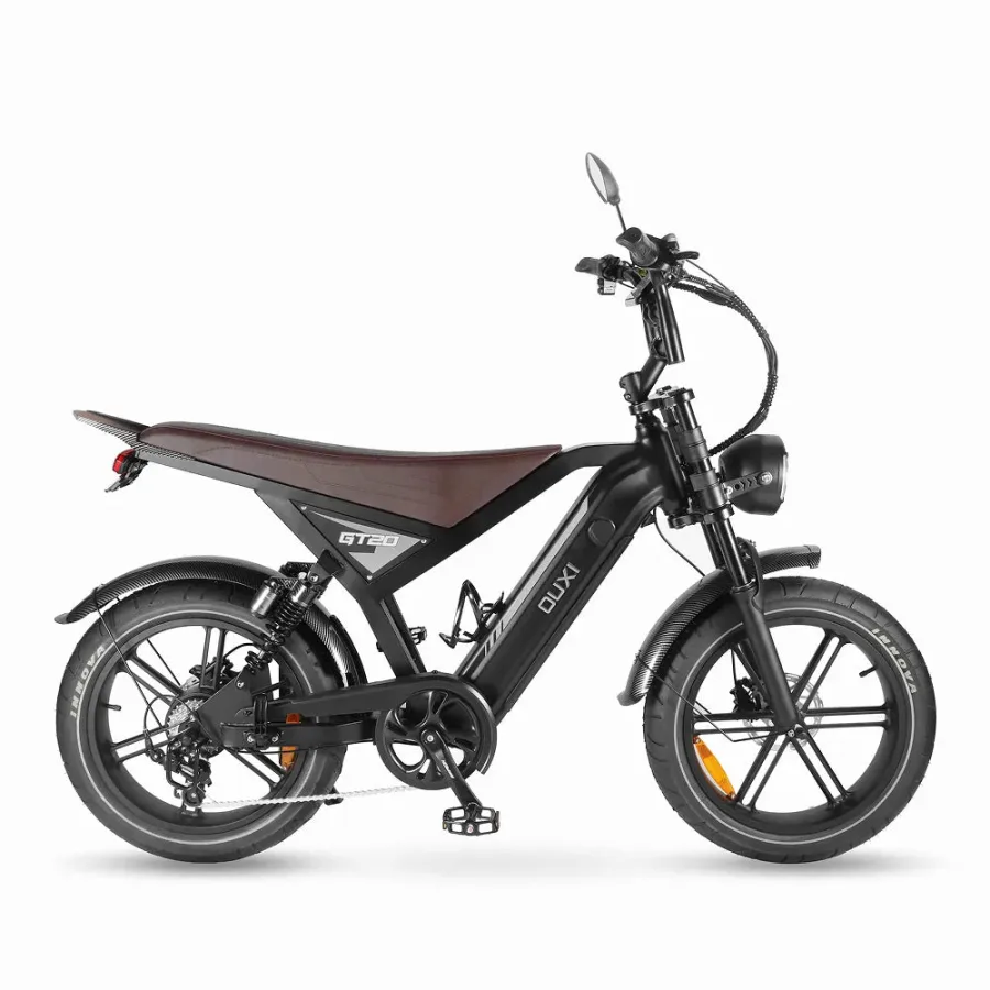 OUXI GT20 Fat-bike Zwart — foto 2