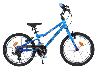 Volare Venom Kinderfiets – Jongens – 18 inch – Blauw – Twee handremmen