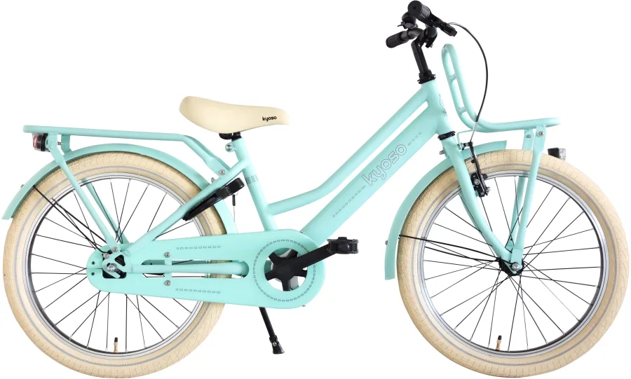 Kinderfiets Kyoso Blossom Breeze 20 inch remnaaf mat mintgroen — foto 2