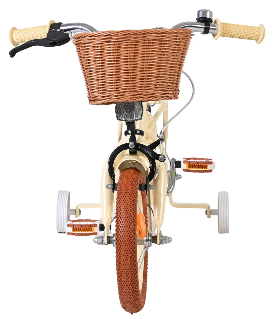Volare Ashley Kinderfiets – Meisjes – 12 inch – Creme — foto 6