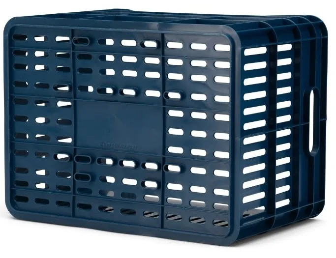 Gerecyclede Fietskrat Urban Proof Click 30 Liter donker blauw — foto 9