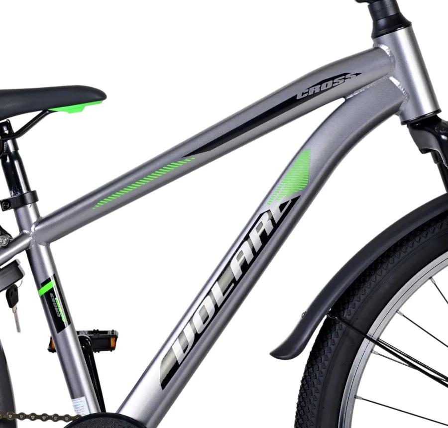 Volare Cross Kinderfiets – Jongens – 24 inch – donker Grijs — foto 17