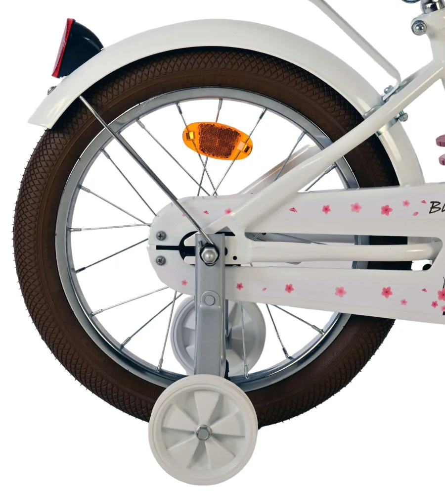 Volare Blossom Kinderfiets – Meisjes – 16 inch – Wit — foto 2