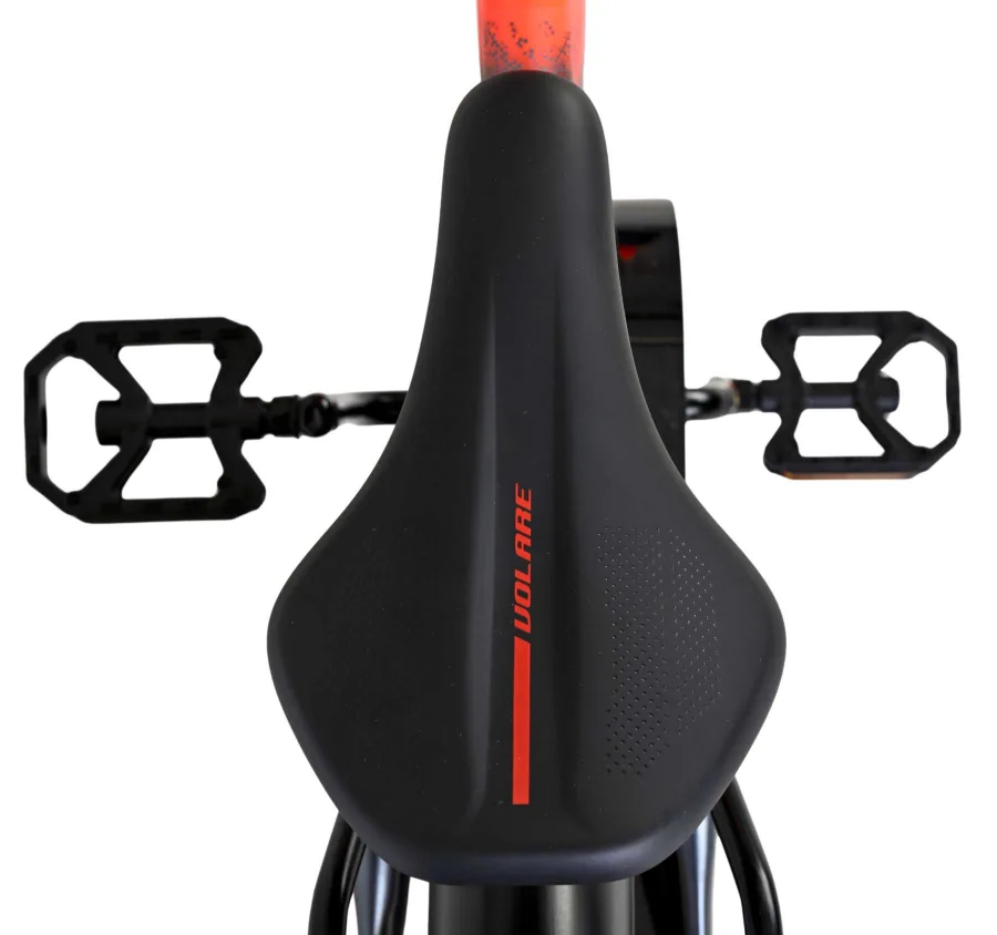 Volare Thombike Kinderfiets – Jongens – 16 inch – Oranje Grijs — foto 5