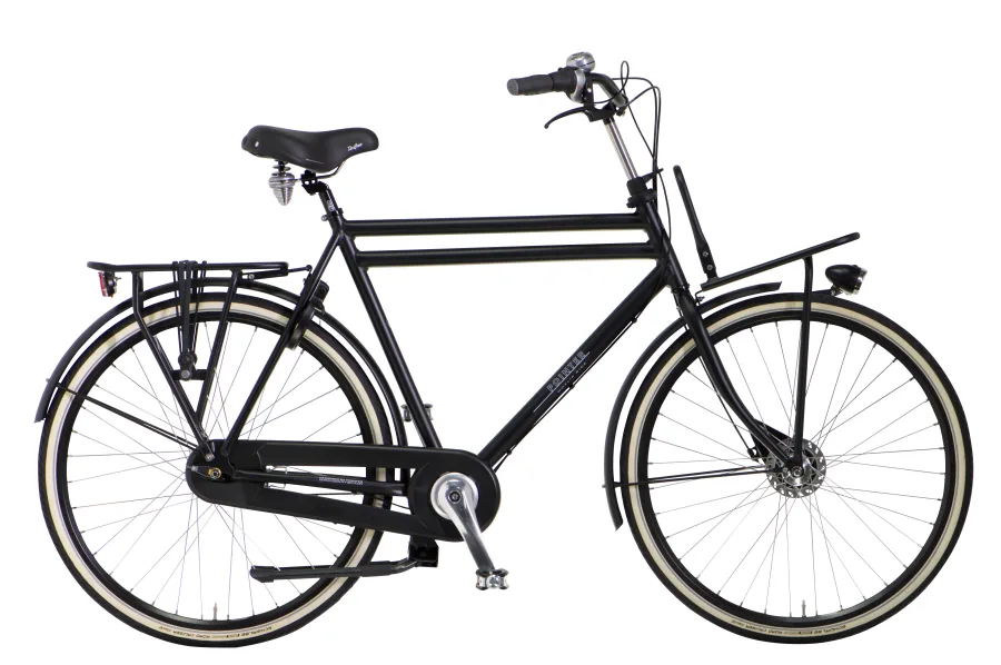 Pointer Grande Plus Transport Heren 51cm Mat zwart Rollerbrake nexus 3
