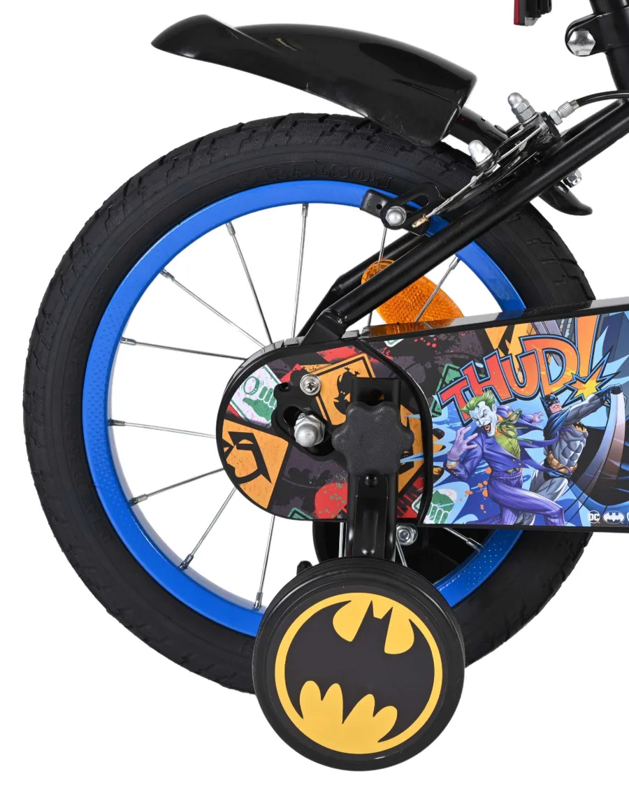 Batman Kinderfiets – Jongens – 14 inch – Zwart – Twee handremmen — foto 2