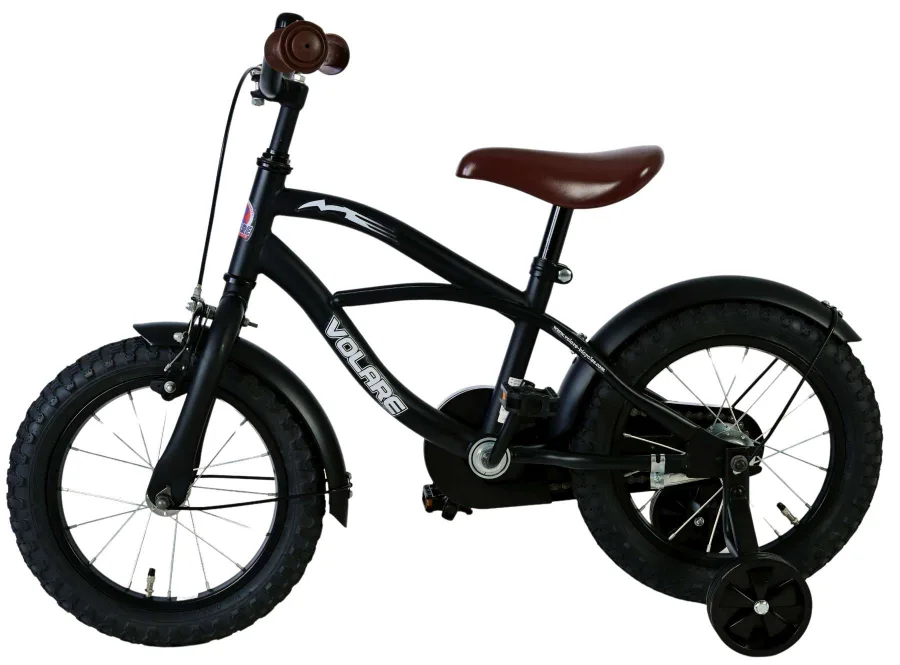 Volare Black Cruiser Kinderfiets – Jongens – 14 inch – Zwart – 95% afgemonteerd — foto 11